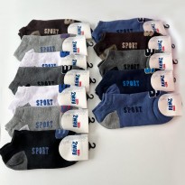 جوارب 2way للجنسين عدد 12 زوج ألوان متعددة- 2way Cushioned Low Cut Socks