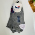 جوارب 2way للجنسين عدد 12 زوج ألوان متعددة- 2way Cushioned Low Cut Socks