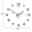 ساعة حائط ستيكرز ZH