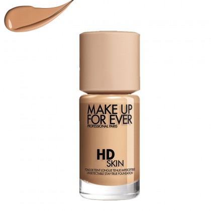 كريم أساس اتش دي سكن من ميك اب فور ايفر درجة 2واي30 حجم 30 مل- HD Skin Foundation Make up For Ever-2Y30 - Warm Sand 30ML