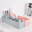 منظم جوارير بلاستيك مقطع .. مستطيل الشكل بألوان متعددة-Mini Organizer Box