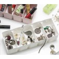 منظم جوارير بلاستيك مقطع .. مستطيل الشكل بألوان متعددة-Mini Organizer Box