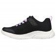 حذاء سكيتشرز ويفي لايت- بيسفولي فري للأطفال لون أسود Skechers Kids' Wavy Lites - Blissfully Free Shoes