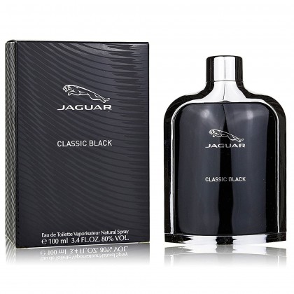 عطر جاكوار كلاسيك بلاك من جاكوار للرجال سعة 100 مل - Jaguar Classic Black EDT By Jaguar For Men 100ml
