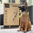 سماعة بتصميم شكل كلب لون بني - Dog CH-M233 Wireless Speaker (Bluetooth, TWS, FM, MP3, AUX)