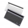 لوحة المفاتيح كيبورد بلوتوث متعدد الاجهزة لون أبيض- AOC KB701 Bluetooth Wireless Keyboard