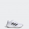 حذاء اديداس رن فالكون 3.0 ايلاستيك للجنسين لون أبيض-adidas Unisex RunFalcon 3.0 Elastic Lace Top Strap Shoes - White