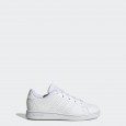 حذاء اديداس أدفانتج لايف ستايل ليس للنساء لون أبيض-adidas Women' Advantage Lifestyle Court Lace Shoes - White