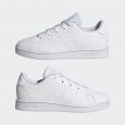 حذاء اديداس أدفانتج لايف ستايل ليس للنساء لون أبيض-adidas Women' Advantage Lifestyle Court Lace Shoes - White