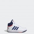 حذاء اديداس هوبس 3.0 ميد للجنسين لون أبيض-adidas Unisex Hoops Mid Shoes - White