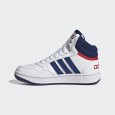 حذاء اديداس هوبس 3.0 ميد للجنسين لون أبيض-adidas Unisex Hoops Mid Shoes - White