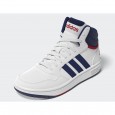 حذاء اديداس هوبس 3.0 ميد للجنسين لون أبيض-adidas Unisex Hoops Mid Shoes - White