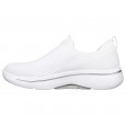 Skechers Women's GOwalk Arch Fit -Iconic Shoes - حذاء سكيتشرز جو ووك ارش فيت -ايكونك للنساء لون أبيض