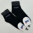 جوارب 2way متوسطة الطول عدد 6 أزواج للجنسين بألوان متعددة قطن 100%- 2way Cushioned Low Cut Socks