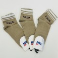 جوارب 2way متوسطة الطول عدد 6 أزواج للجنسين بألوان متعددة قطن 100%- 2way Cushioned Low Cut Socks