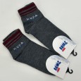 جوارب 2way متوسطة الطول عدد 6 أزواج للجنسين بألوان متعددة قطن 100%- 2way Cushioned Low Cut Socks