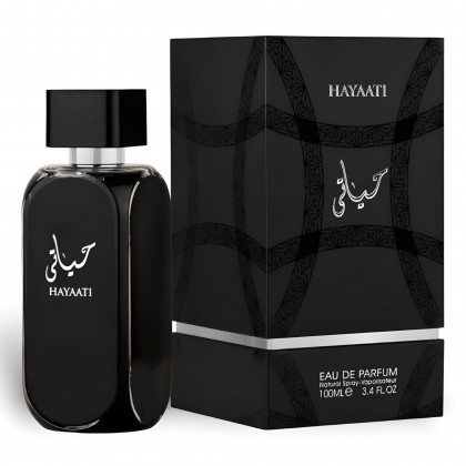 عطر حياتي الاصدار الأسود من فراجرانس وورلد للرجال 100 مل- Hayaati black By Fragrance World For Men 100ML