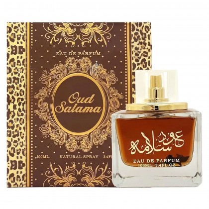 عطر عود سلامة من لطافة للجنسين سعة 100 مل – Aoud Salama By Lattafa for Unisex 100 ML