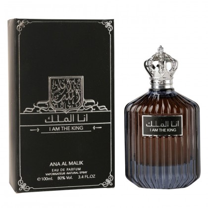 عطر انا الملك من أرض الزعفران للرجال سعة 100 مل - I AM THE KING EDP By Ard Al Zaafaran 100ml