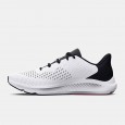 Under Armour Men's Charged Pursuit 3 Big Logo Shoes - حذاء أندر آرمر تشارجد بيرسيت 3 بيج لوجو للرجال لون أبيض وأسود