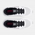 Under Armour Men's Charged Pursuit 3 Big Logo Shoes - حذاء أندر آرمر تشارجد بيرسيت 3 بيج لوجو للرجال لون أبيض وأسود