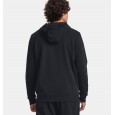 هودي أندر آرمر بروجكت روك رايفال فليس للرجال لون أسود- Under Armour Men's Project Rock Rival Fleece Hoodie