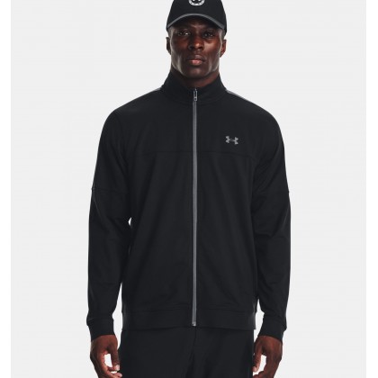 جاكيت أندر آرمر ستورم ميدلاير فل زييب للرجال لون أسود- Under Armour Men's Storm Midlayer Full-Zip Jacket