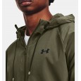 جاكيت وسترة أندر آرمر ستريتش ووفن للرجال لون زيتي- Under Armour Men's Stretch Woven Windbreaker