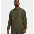 جاكيت أندر آرمرانستوببال ضد الماء للرجال لون زيتي- Under Armour Men's Unstoppable Jacket