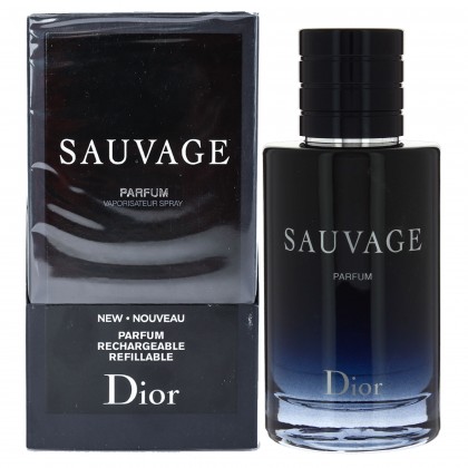 عطر سوافاج من ديور للرجال سعة 100 مل - Sauvage Parfum EDP By Dior For Men 100ml