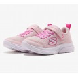 حذاء سكيتشرز ويفي لايتس للأطفال لون زهري-Skechers Kids" Wavy Lites - Blissfully Free Shoes