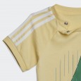 طقم اديداس اكس مومن للأطفال لون أصفر-adidas Kids' Originals x Moomin Shorts and Tee Set - Yellow