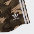 طقم اديداس كامو للأطفال لون أبيض وبني- adidas Kids' Camo Tee and Shorts Set - White