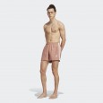 شورت اديداس ادي كلر ثلاث خطوط للرجال لون بني فاتح -adidas Mens' Originals Adicolor 3-Stripes Swim Shorts - Brown