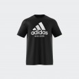 تيشيرت اديداس سكوسر للرجال لون أسود-adidas Men's Soccer Logo Tee - Black