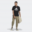 تيشيرت اديداس سكوسر للرجال لون أسود-adidas Men's Soccer Logo Tee - Black