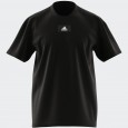 تيشيرت اديداس اسينشيال للرجال لون أسود-adidas Mens' Essentials FeelVivid Drop Shoulder Tee - Black