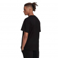 تيشيرت اديداس اسينشيال للرجال لون أسود-adidas Mens' Essentials FeelVivid Drop Shoulder Tee - Black