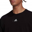 تيشيرت اديداس اسينشيال للرجال لون أسود-adidas Mens' Essentials FeelVivid Drop Shoulder Tee - Black