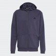 هودي اديداس للرجال لون كحلي-adidas Mens AEROREADY Yoga Full-zip Hoody-Navy