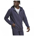 هودي اديداس للرجال لون كحلي-adidas Mens AEROREADY Yoga Full-zip Hoody-Navy