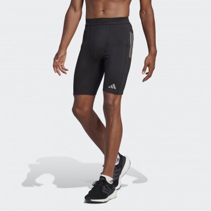 شورت ضيق اديداس أون ذا رن ١/2 للرجال لون أسود- adidas Mens' Own the Run 1/2 Leggings - Black