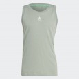 تيشيرت حفر اديداس للرجال لون أخضر فيروزي- adidas Mens' Essentials+ Made With Hemp Tank Top - Green