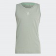 تيشيرت حفر اديداس للرجال لون أخضر فيروزي- adidas Mens' Essentials+ Made With Hemp Tank Top - Green