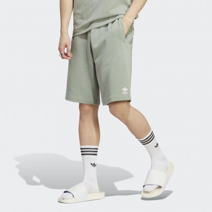 شورت اديداس اسينشيال بلس للرجال لون أخضر فيروزي- adidas Mens' Essentials+ Made With Hemp Shorts - Green