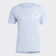 تيشيرت اديداس رن ايكونز ٣ للرجال لون أزرق- adidas Mens' RUN ICONS 3 STRIPES TEE - Blue