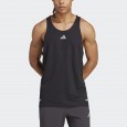 تيشيرت حفر اديداس اكس سيتي للرجال لون أسود- adidas Mens' X-City Cooler Singlet - Black