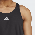 تيشيرت حفر اديداس اكس سيتي للرجال لون أسود- adidas Mens' X-City Cooler Singlet - Black