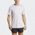 تيشيرت اديداس اكس بارلي للرجال لون بنفسجي فاتح- adidas Mens' x Parley Running Tee - Purple -