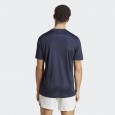 تيشيرت اديداس اكس بارلي للرجال لون أزرق غامق- adidas Mens' x Parley Running Tee - Blue-